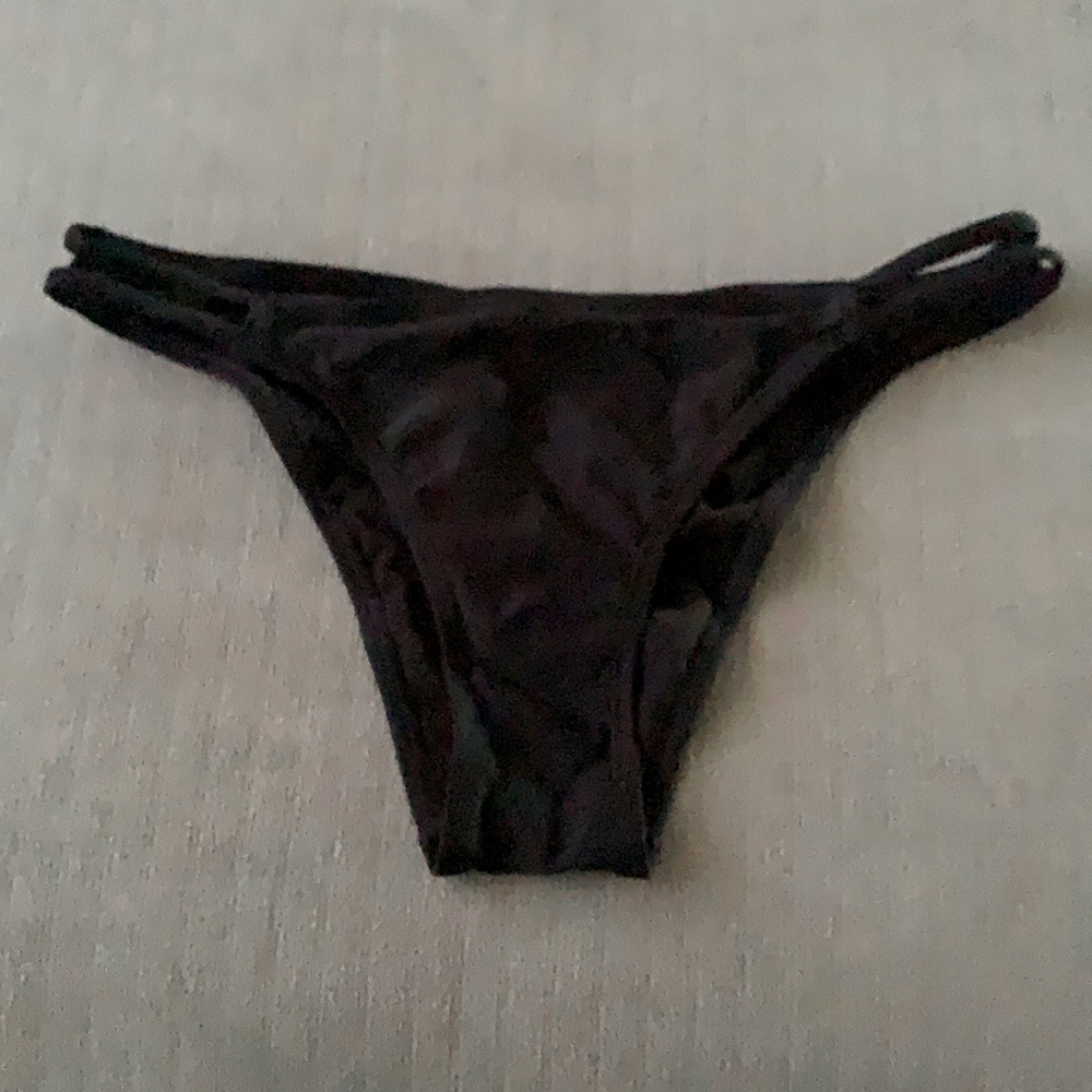 Women’s black swimsuit bottoms